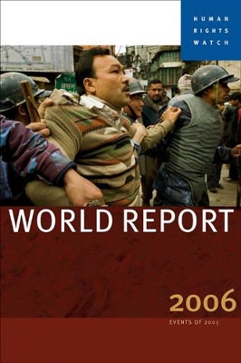 Human Rights Watch World Report 2006 book