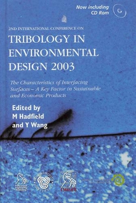 Tribology in Environmental Design 2003 book