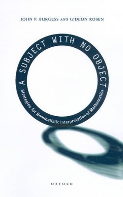 Subject With No Object book