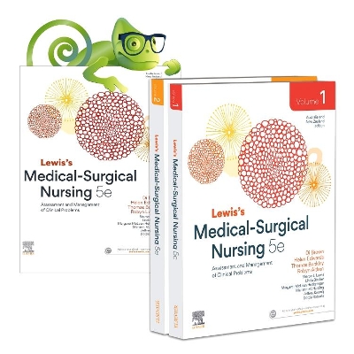 Lewis's Medical-Surgical Nursing: Assessment and Management of Clinical Problems, 2-Volume Set, 5th ANZ Edition: Includes Elsevier Adaptive Quizzing for Medical Surgical Nursing, ANZ 5e book