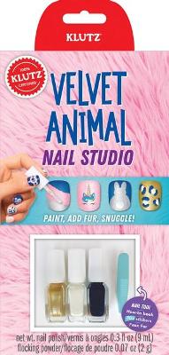 Velvet Animal Nail Studio (Klutz) book