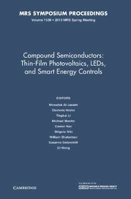 Compound Semiconductors: Volume 1538 book