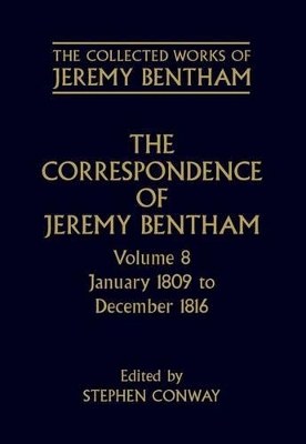 Collected Works of Jeremy Bentham: Correspondence: Volume 8 book