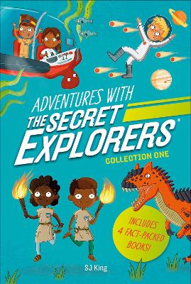Adventures with The Secret Explorers: Collection One: 4-Book Box Set of Educational Fiction Chapter Books Books by SJ King