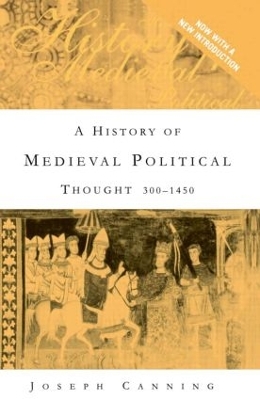 History of Medieval Political Thought book