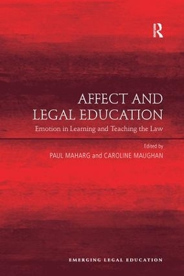 Affect and Legal Education by Caroline Maughan