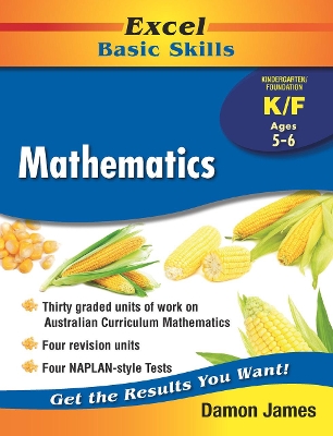 Excel Basic Skills - Mathematics Kindergarten/Foundation book