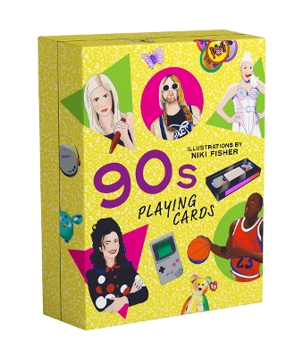 90s Playing Cards: Featuring the decade’s most iconic people, objects and moments book