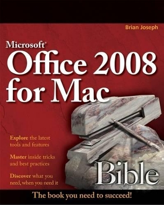 Microsoft Office 2008 for Mac Bible book