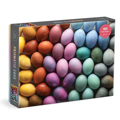 Prismatic Eggs 1000 Piece Puzzle book