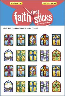 Stained Glass Crosses - Faith That Sticks Stickers book