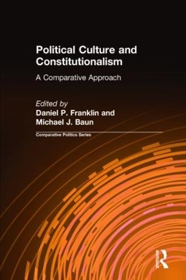 Political Culture and Constitutionalism book