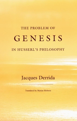 Problem of Genesis in Husserl's Philosophy book