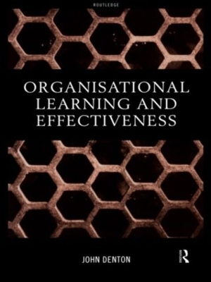 Organisational Learning and Effectiveness book