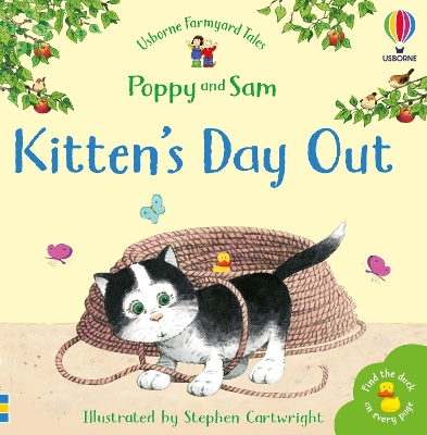 Kitten's Day Out Sticker Storybook book