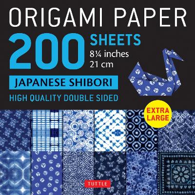 Origami Paper 200 sheets Japanese Shibori 8 1/4