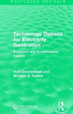 Technology Options for Electricity Generation book