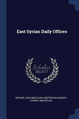East Syrian Daily Offices book