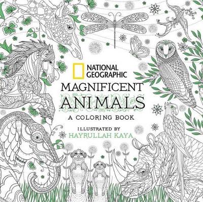 National Geographic Magnificent Animals: Coloring Book book