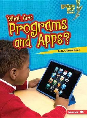 What Are Programs and Apps? book