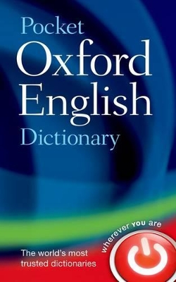 Pocket Oxford English Dictionary book