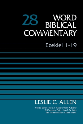 Ezekiel 1-19, Volume 28 book