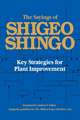 Sayings of Shigeo Shingo book