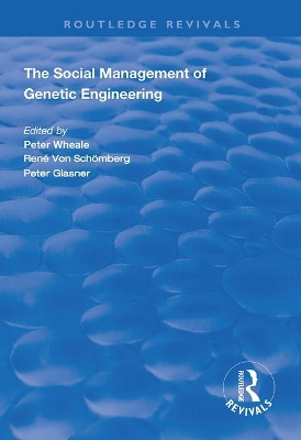 The Social Management of Genetic Engineering book