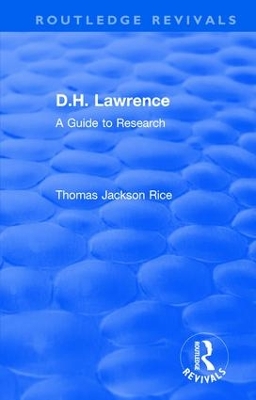 D.H. Lawrence book