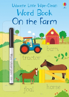 Little Wipe-Clean Word Book On the Farm book