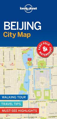 Lonely Planet Beijing City Map book