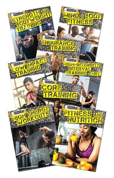 Fitness and Training Set of 8 book