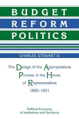 Budget Reform Politics book