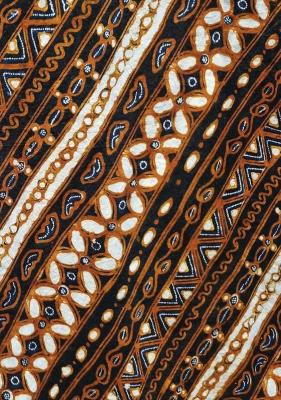 Journal Batik Udan Liris (Drizzling Rain), Lined Paperback: Blank Lined 144 Page A5 Notebook book