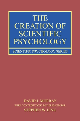 Early History of Psychophysics by David J. Murray