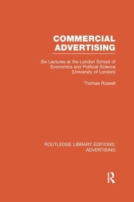 Commercial Advertising book