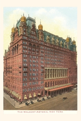 Vintage Journal Waldorf-Astoria Hotel, New York City by Found Image Press