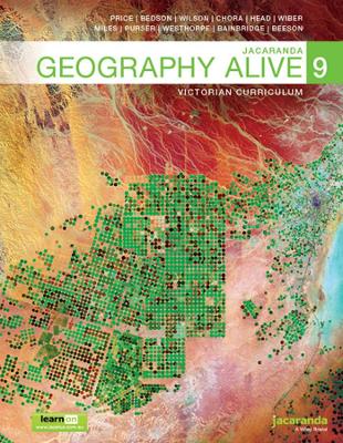 Jacaranda Geography Alive 9 Victorian Curriculum LearnON & Print book