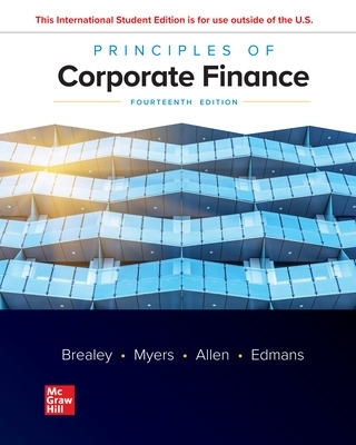 Principles of Corporate Finance ISE by Richard Brealey