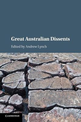 Great Australian Dissents book