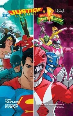 Justice League/Power Rangers book