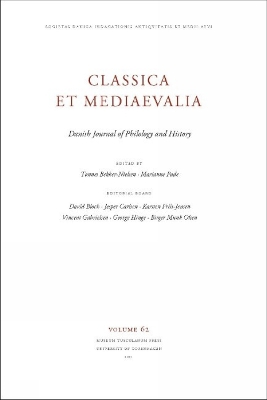 Classica et Mediaevalia book