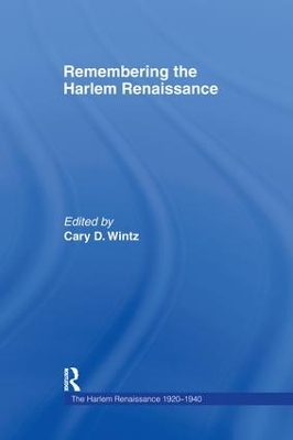 Remembering the Harlem Renaissance book