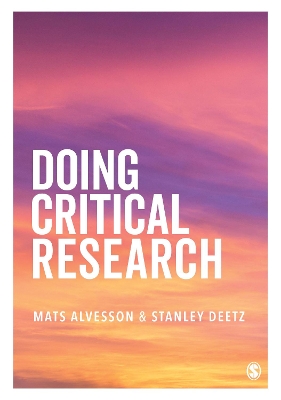 Doing Critical Research book