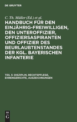 Disziplin, Rechtspflege, Ehrengerichte, Auszeichnungen book