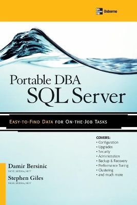 Portable DBA: SQL Server book