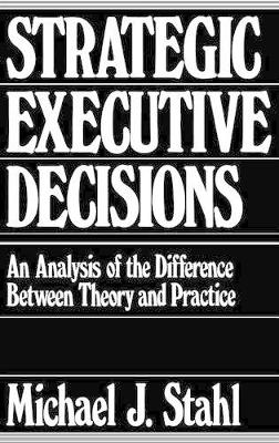 Strategic Executive Decisions book