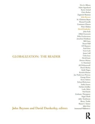 Globalization: The Reader by John Beynon