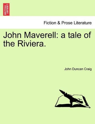 John Maverell: A Tale of the Riviera. book