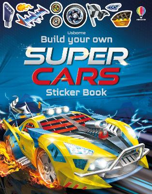Build Your Own Supercars Sticker Book book